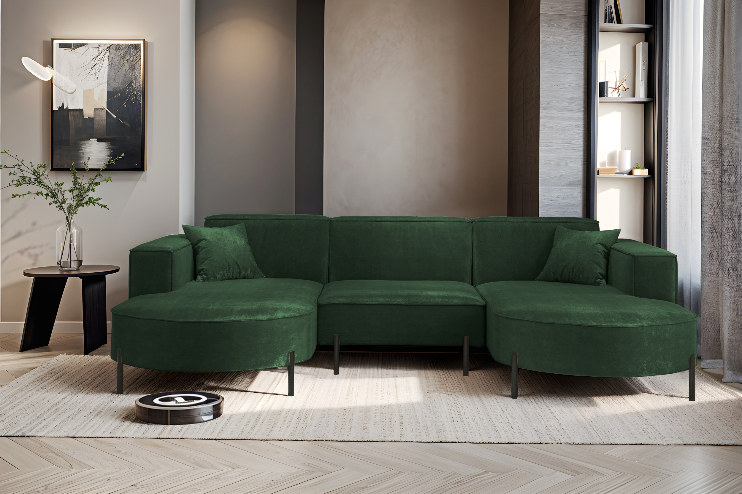 Parma U Hills Ecksofa U-Form